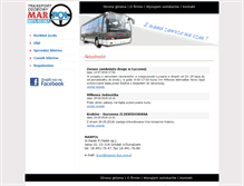 Tablet Screenshot of marpol-bus.com.pl